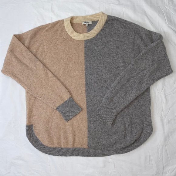 Madewell Sweaters - Madewell Westlake Colorblock Pullover Sweater